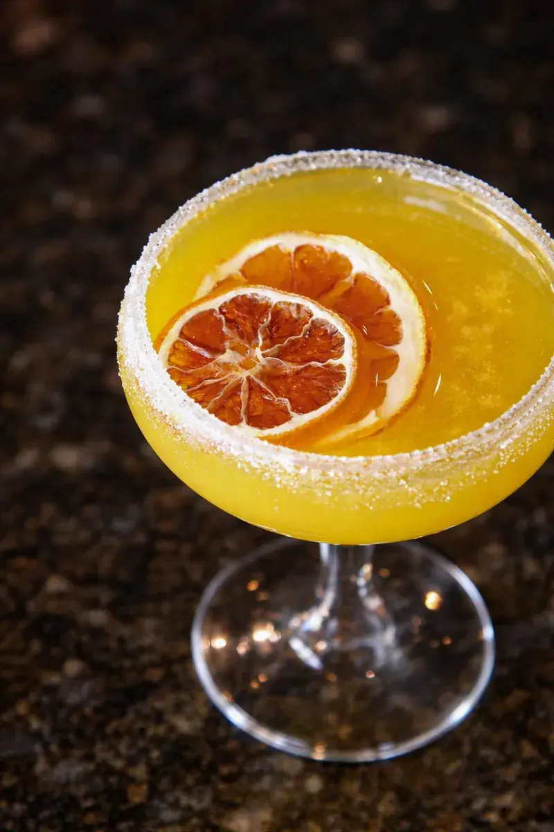 Hibiscus Kiss cocktail